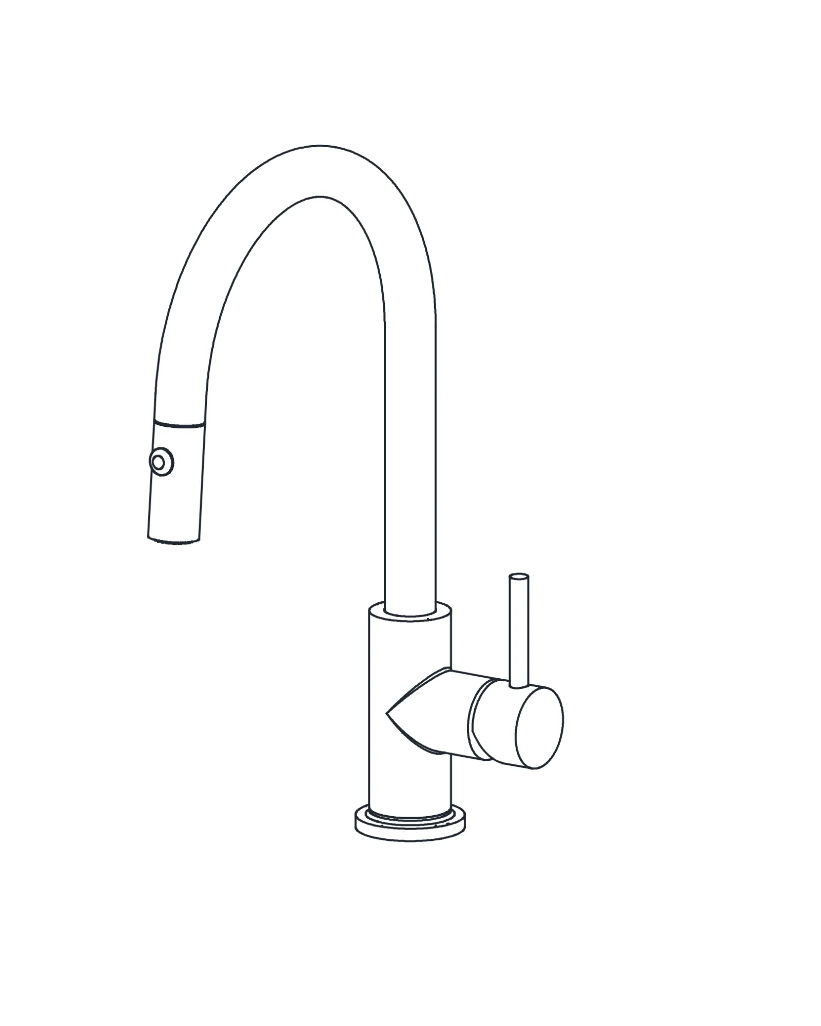 Pull-down Kitchen Faucet