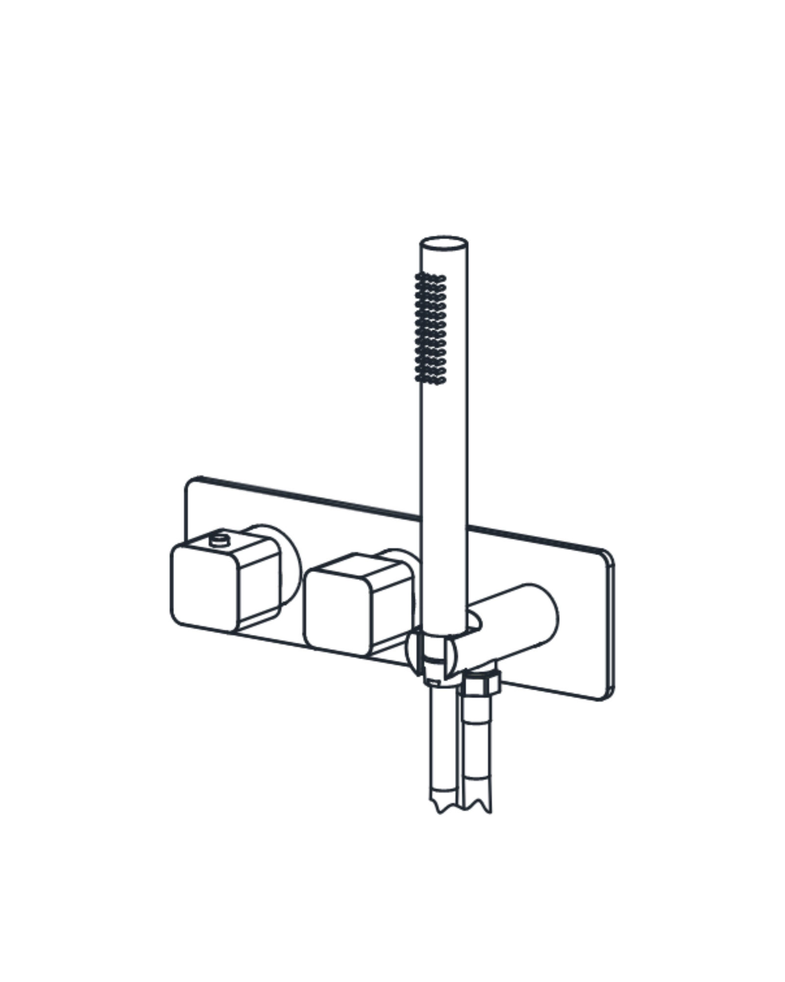 3/4" Thermostatic Valve Trim