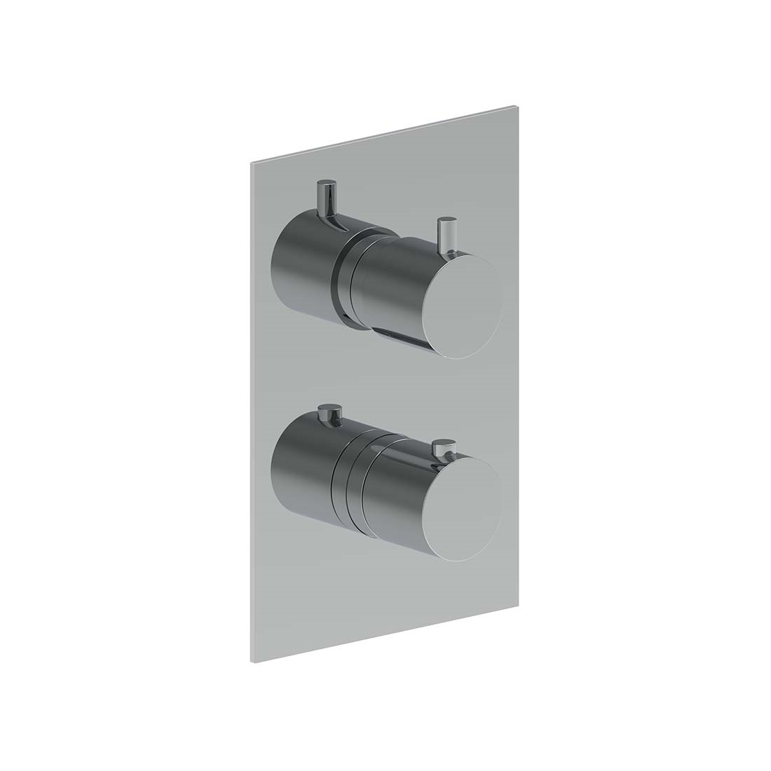 3/4" 2-Way Round Thermostatic Valve Trim