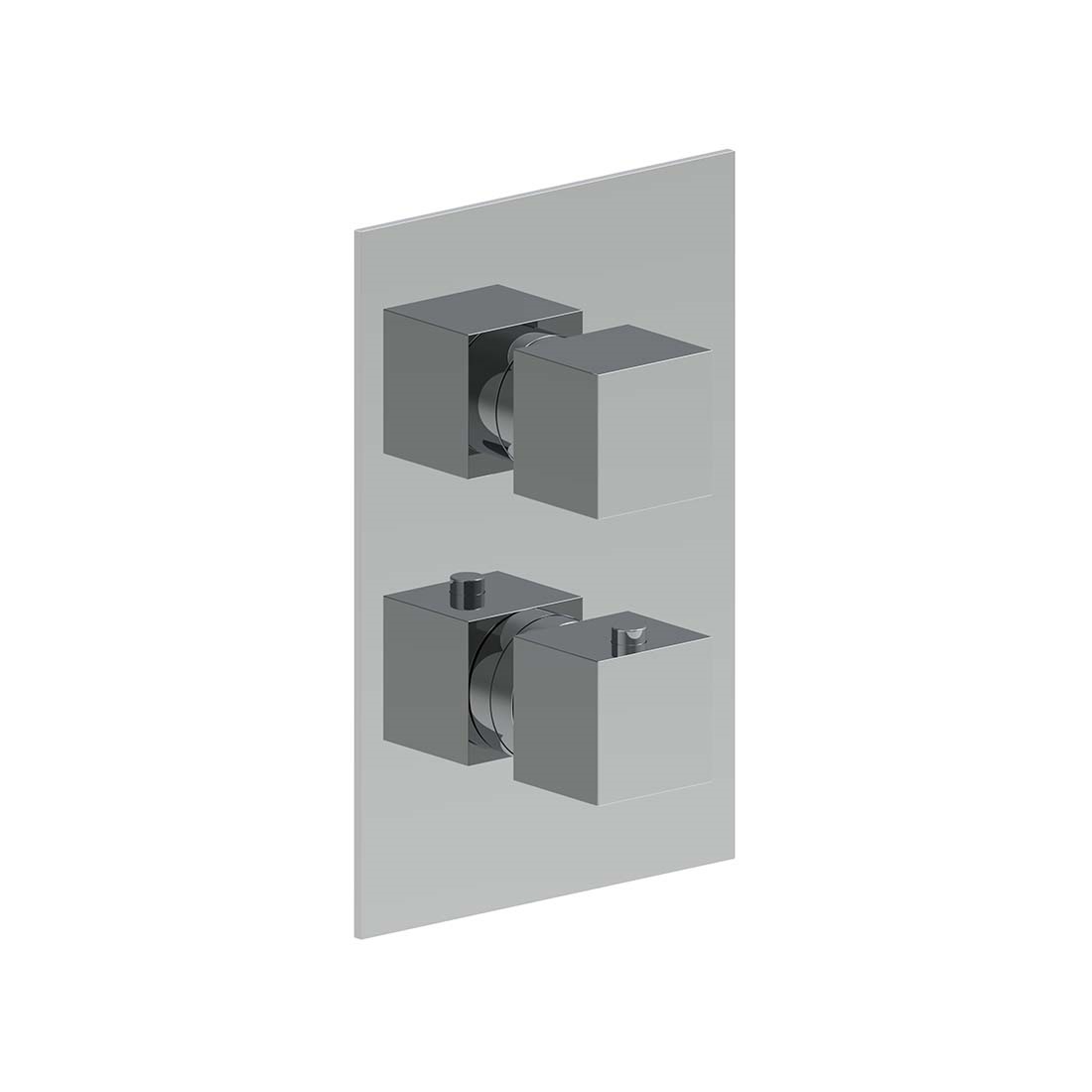3/4" 2-Way Square Thermostatic Valve Trim