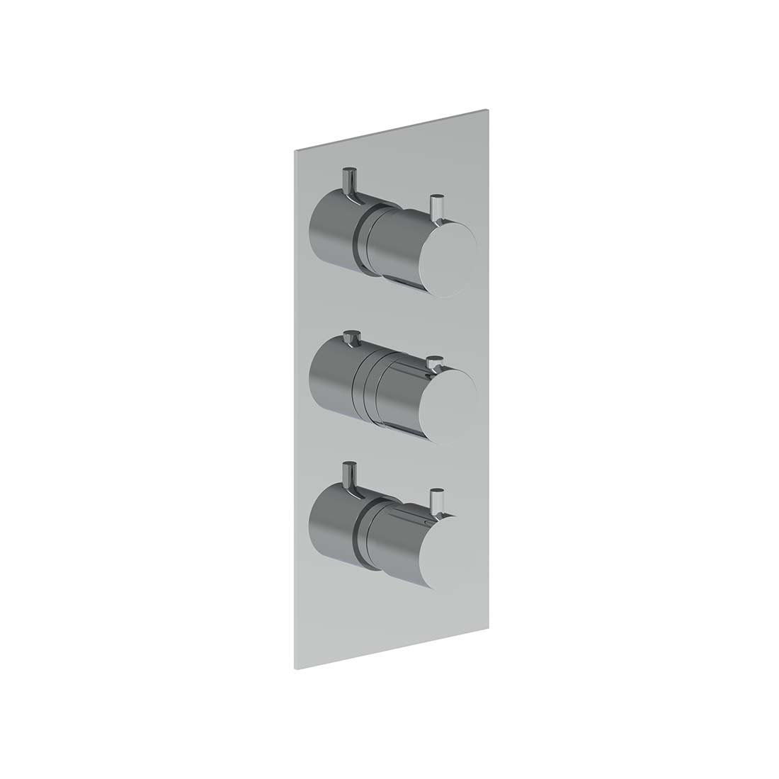 3/4" 3-Way Round Thermostatic Valve Trim