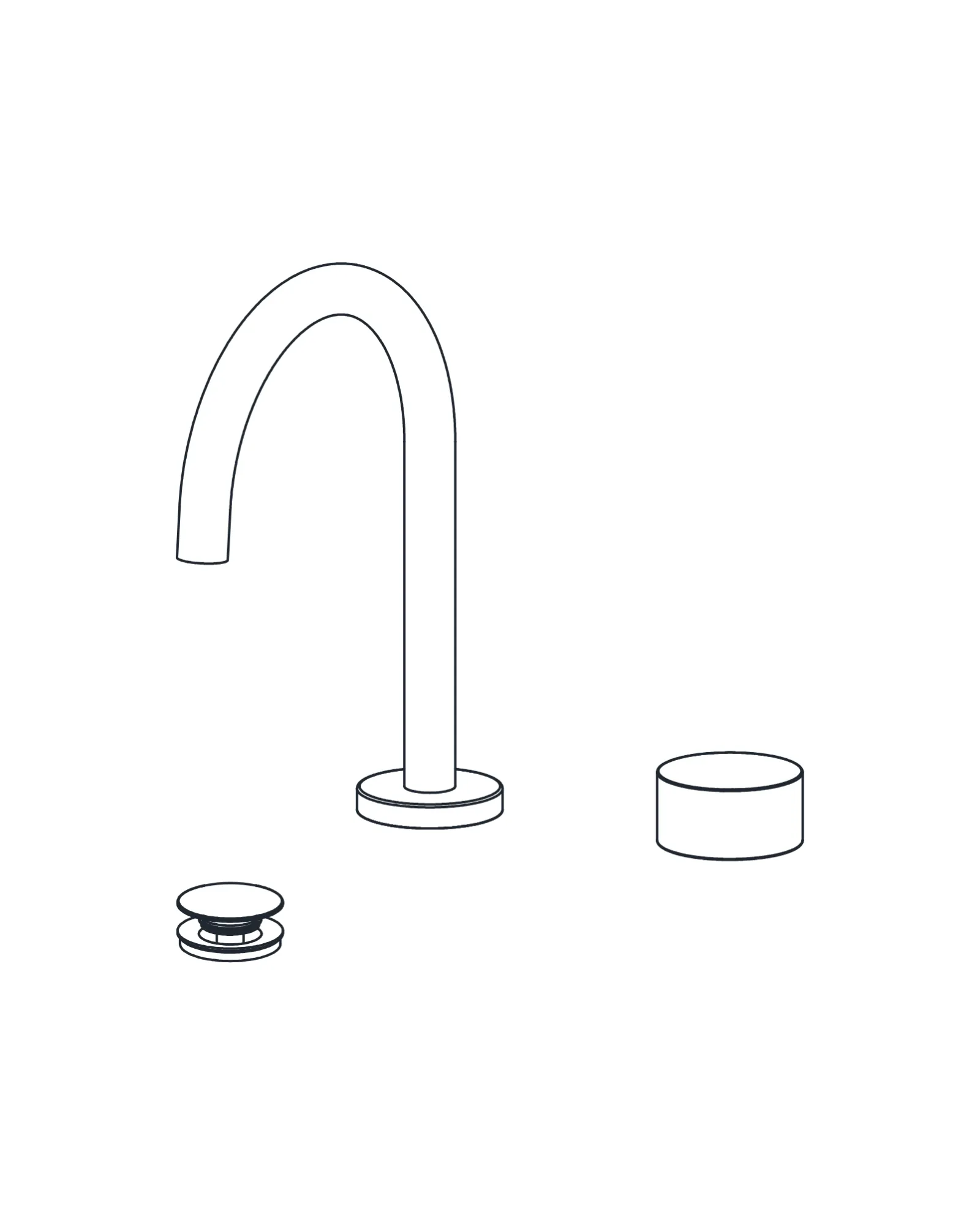 Two-Hole Lavatory Faucet