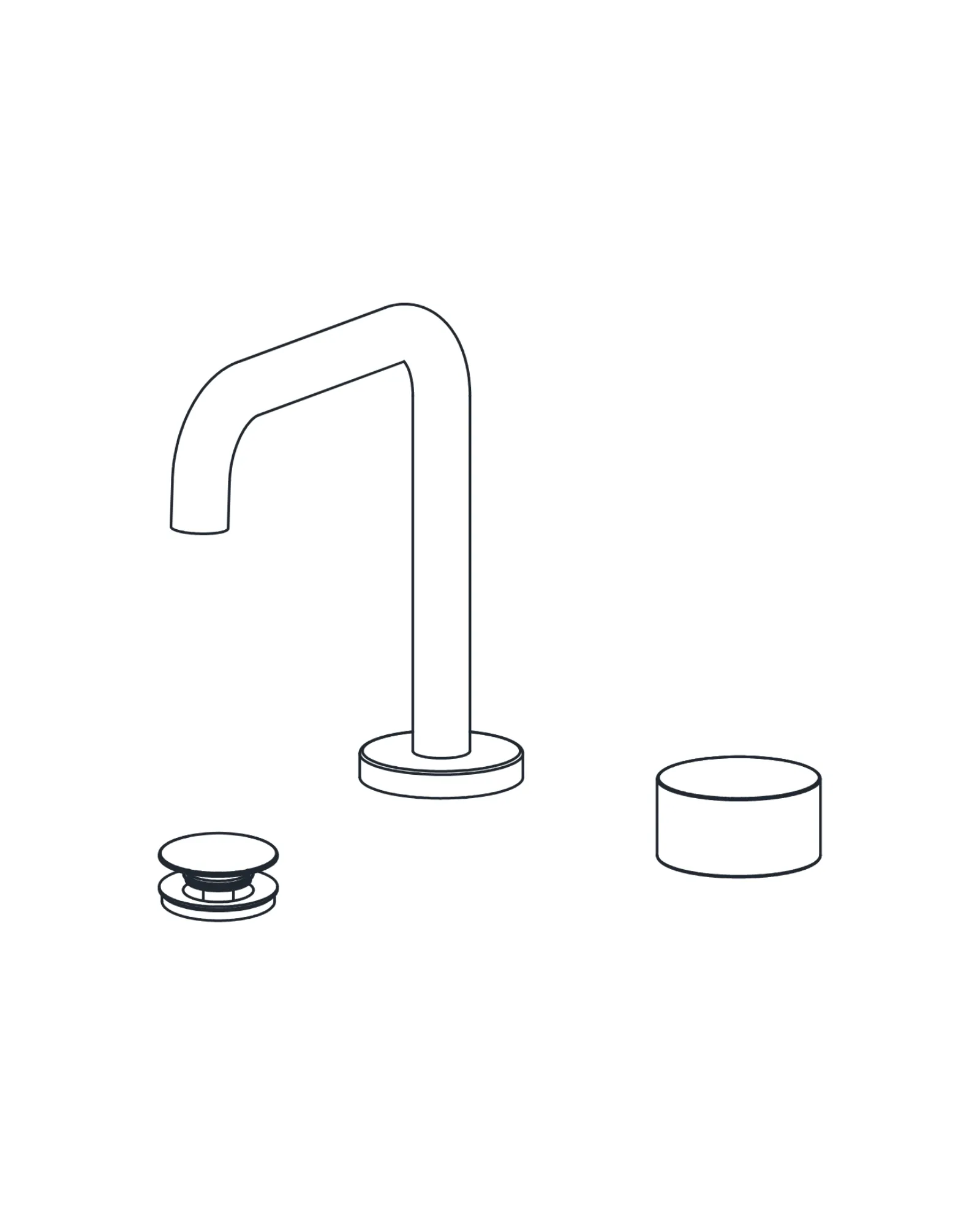 Two-Hole Lavatory Faucet