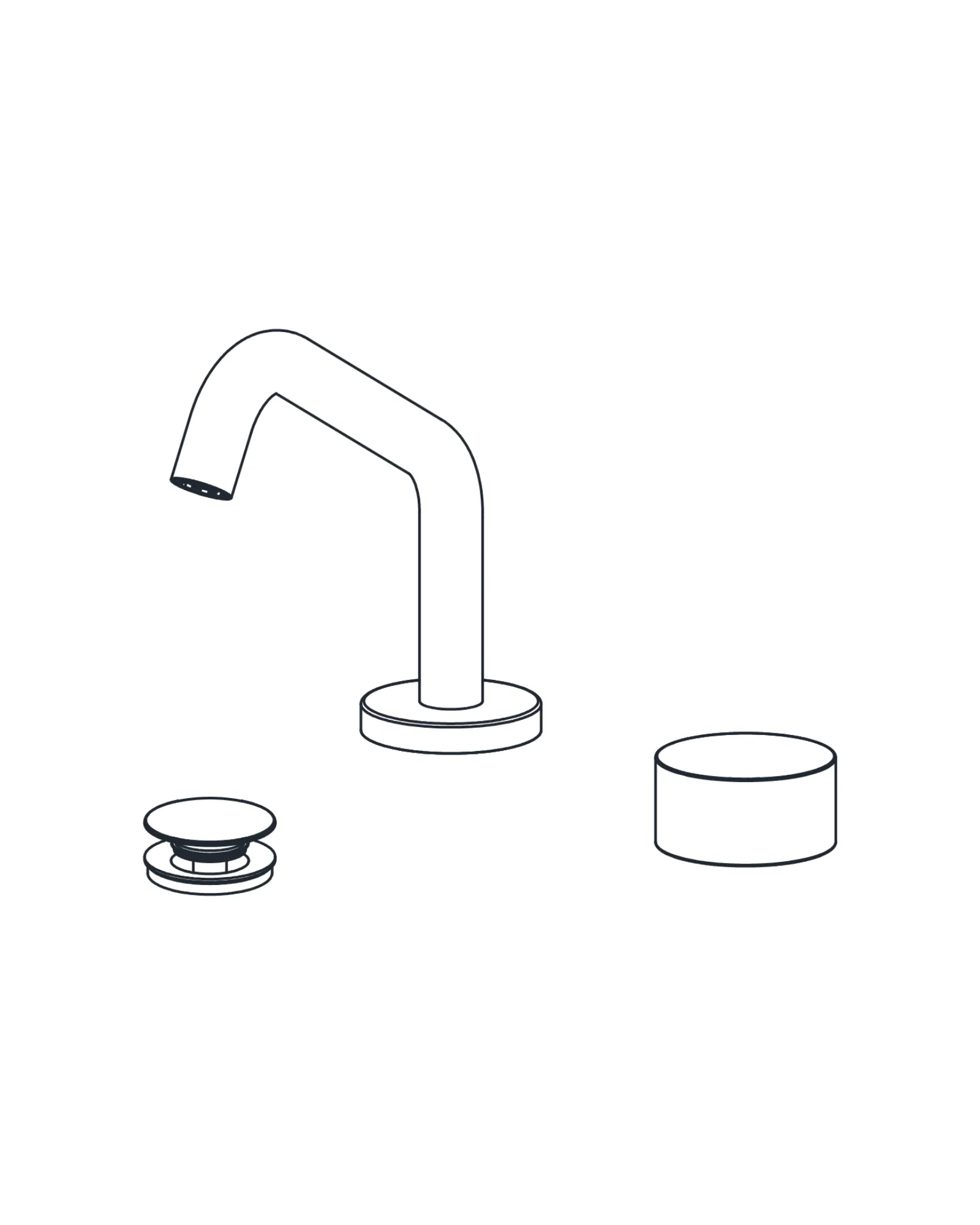 Two-Hole Lavatory Faucet