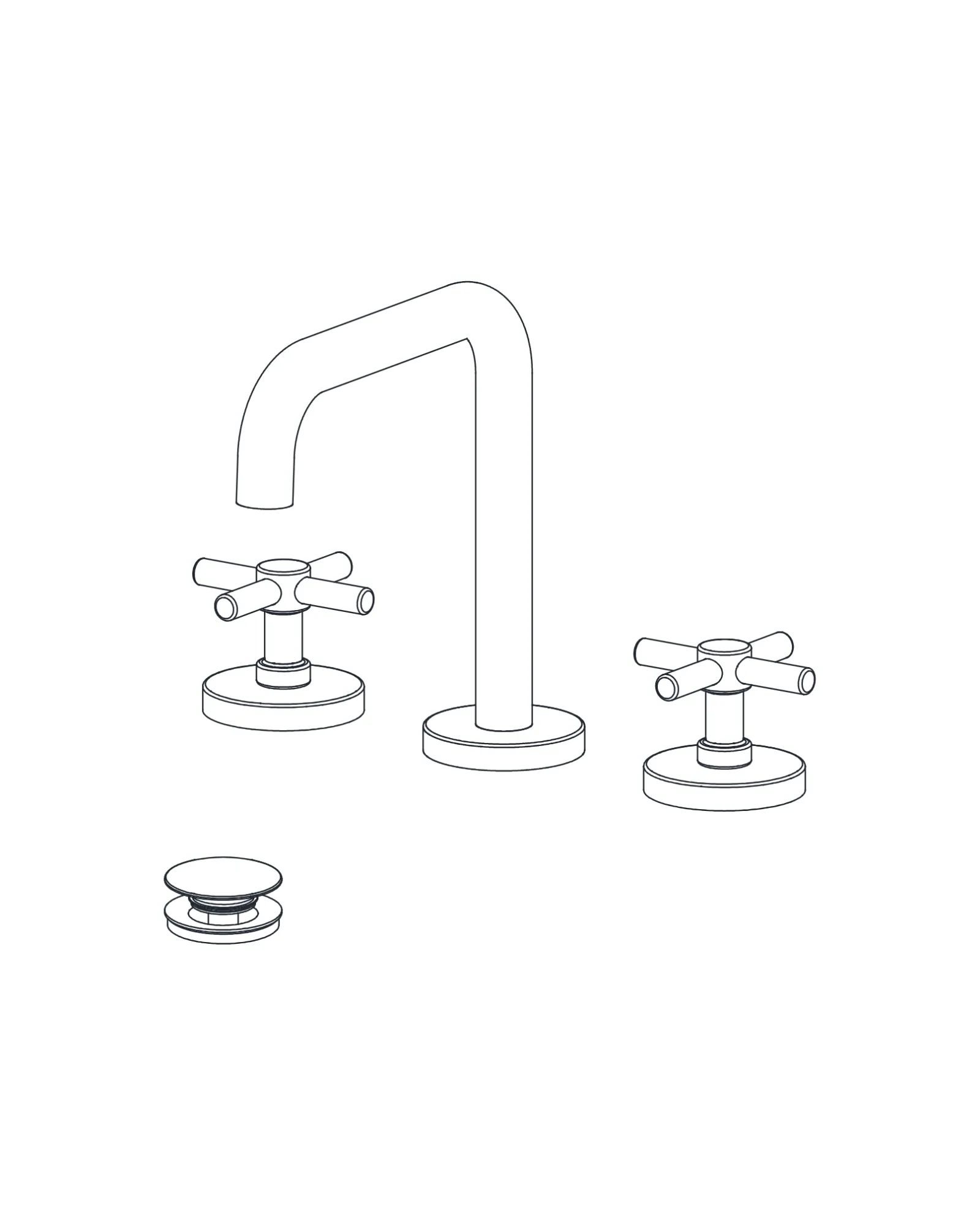 Widespread Lavatory Faucet