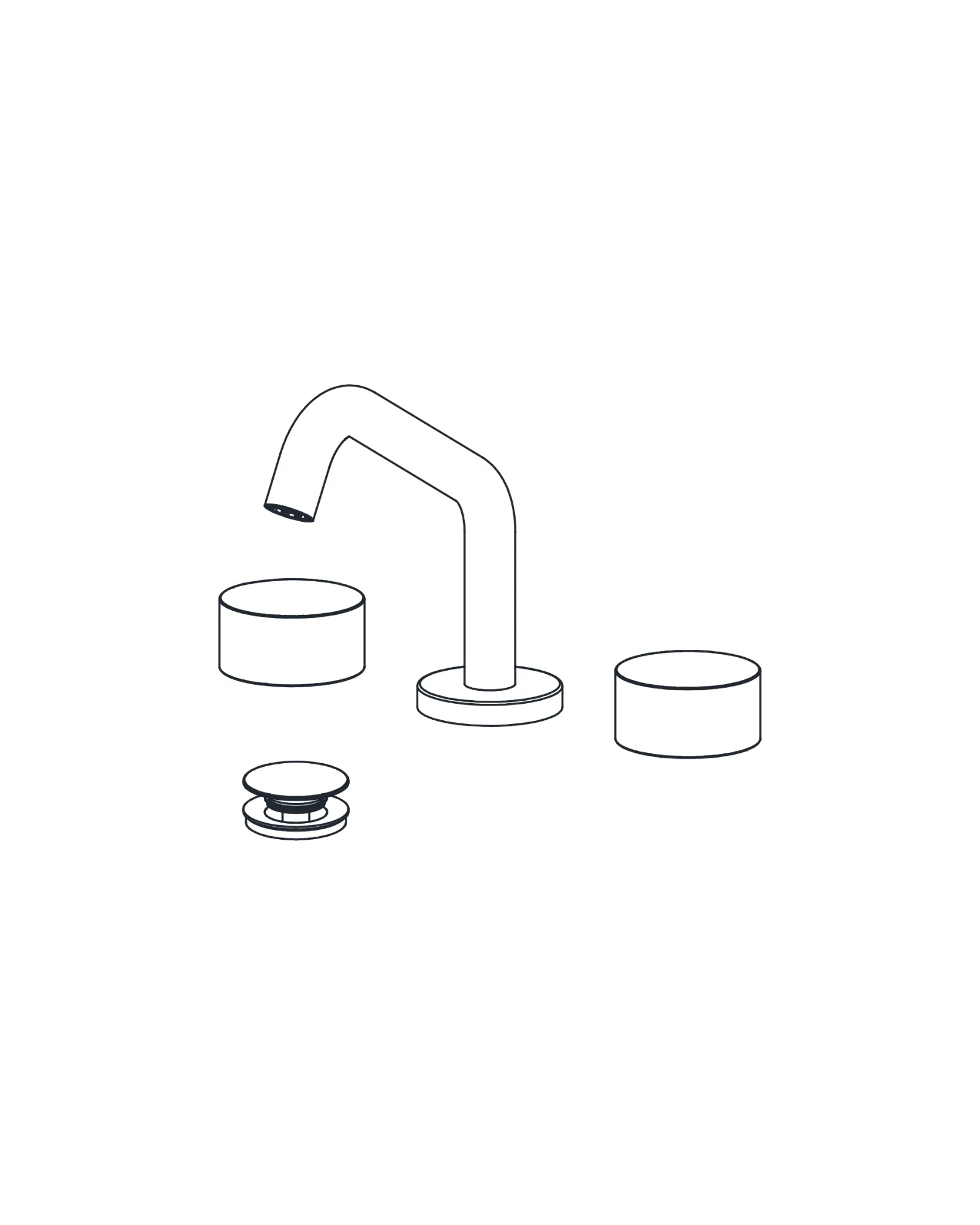 Widespread Lavatory Faucet