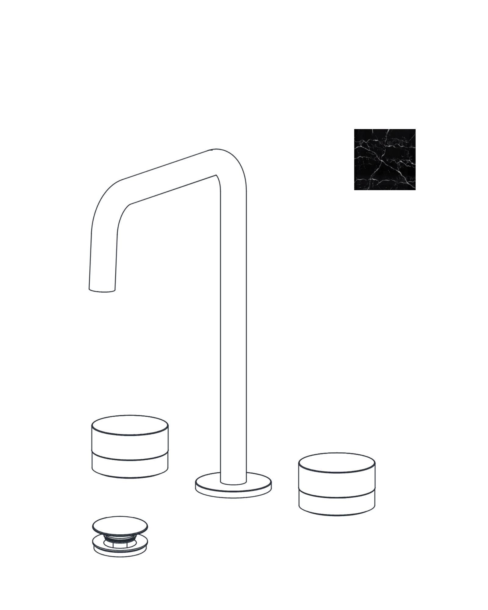Widespread Lavatory Faucet