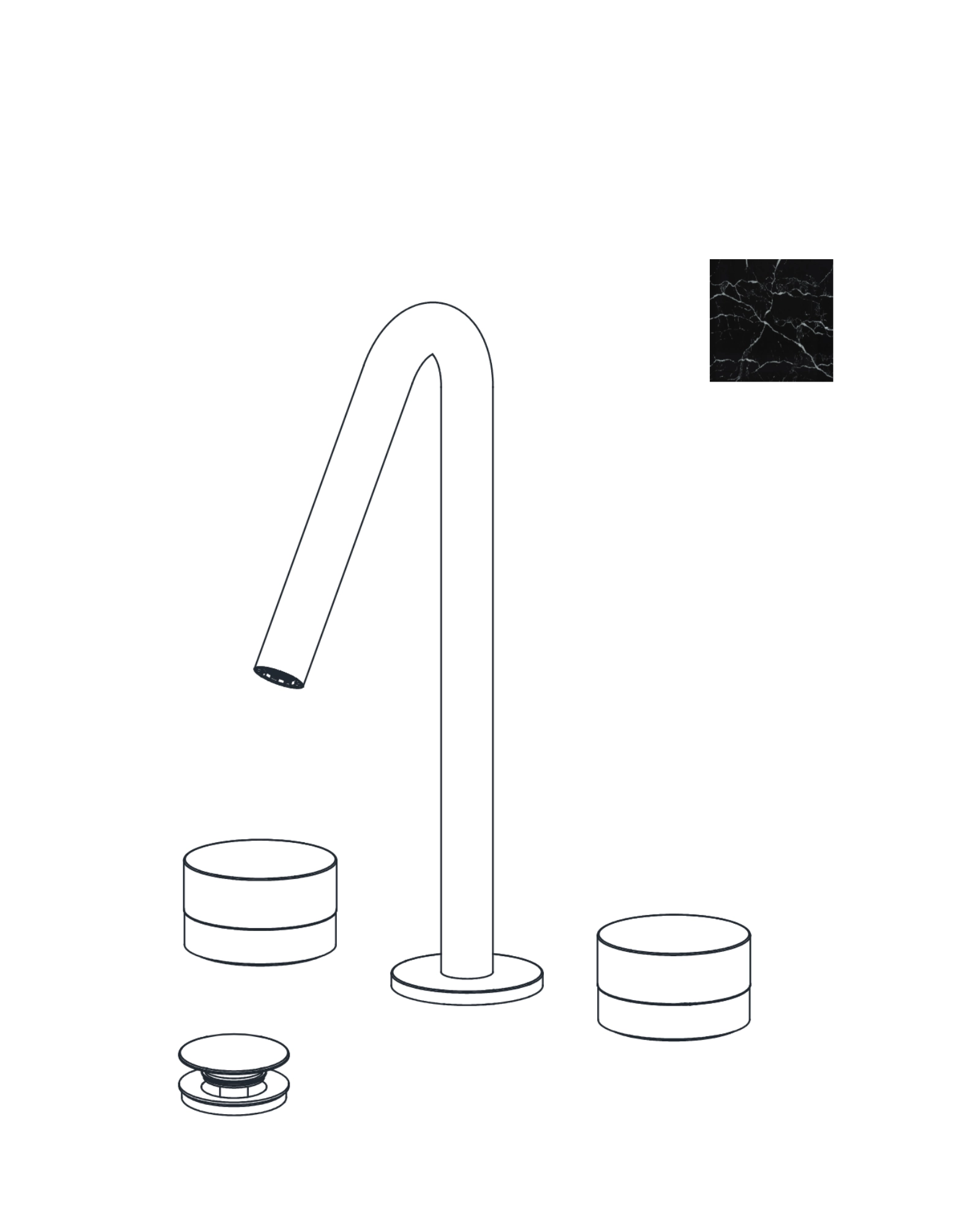 Widespread Lavatory Faucet