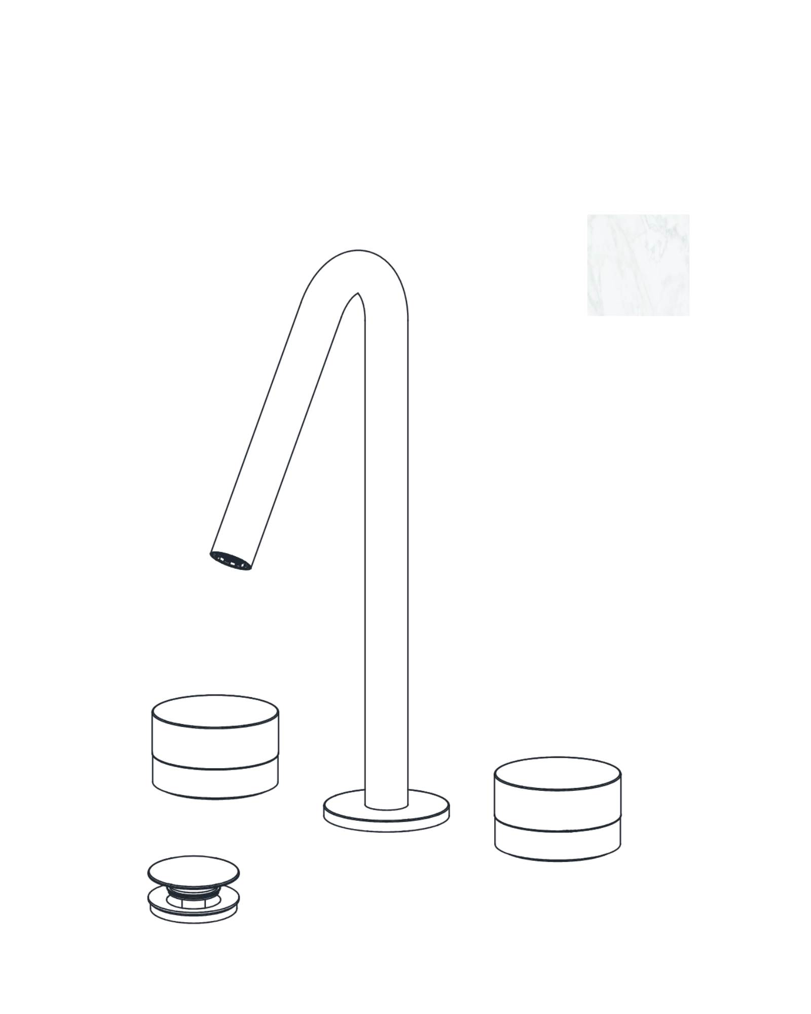 Widespread Lavatory Faucet