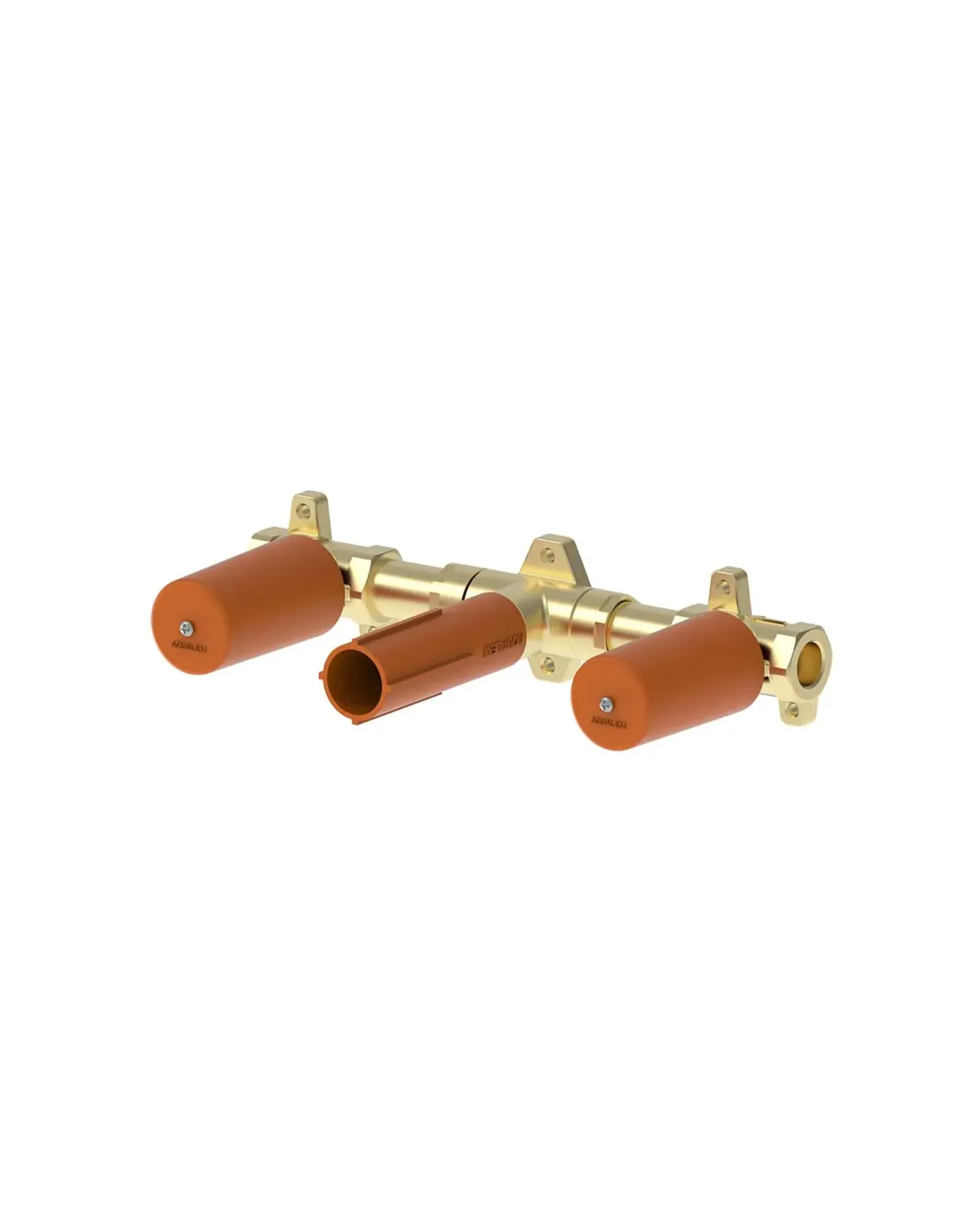 Two Handle Wall Mounted Lavatory Faucet Rough Valve
