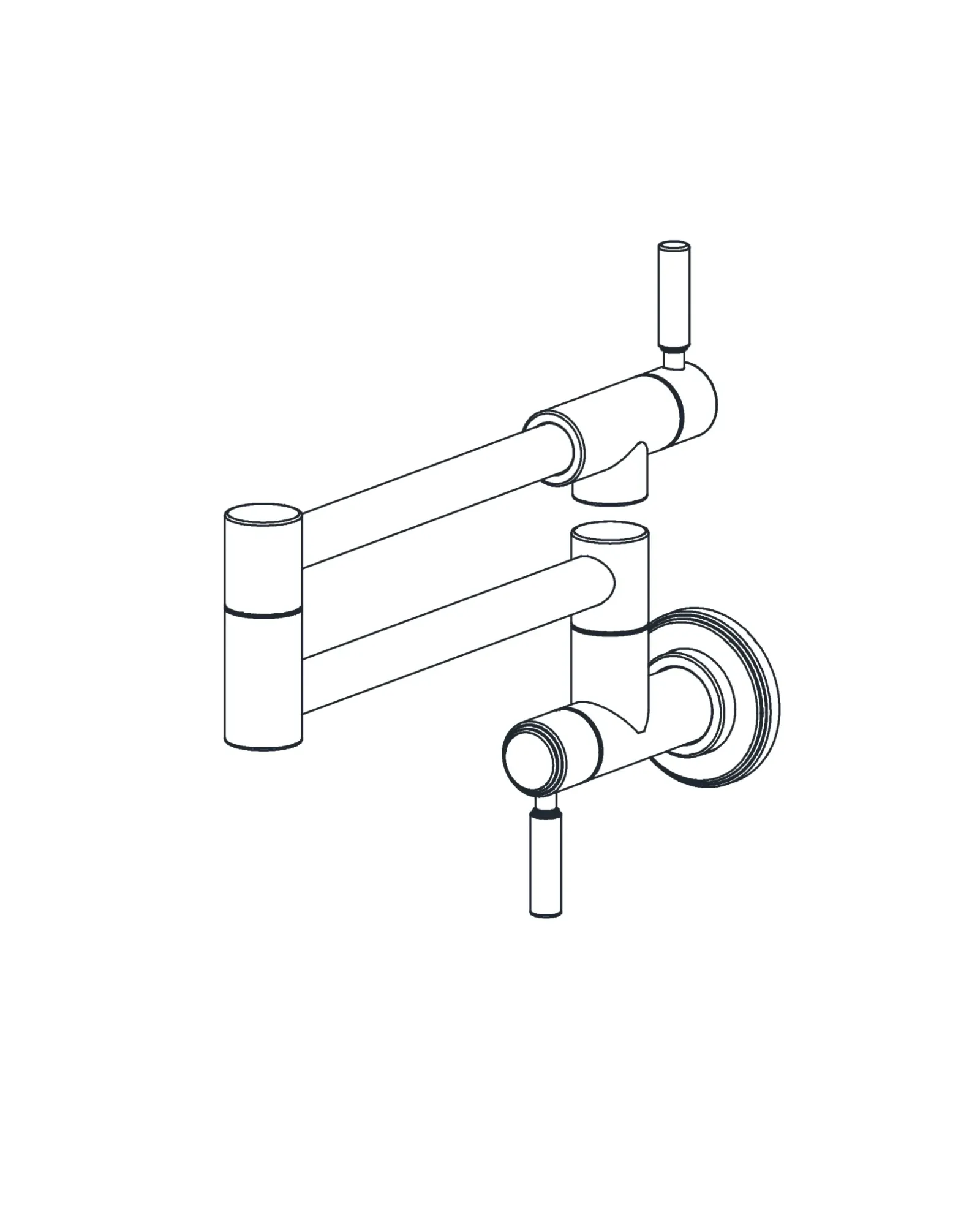 Wall-Mount Pot Filler