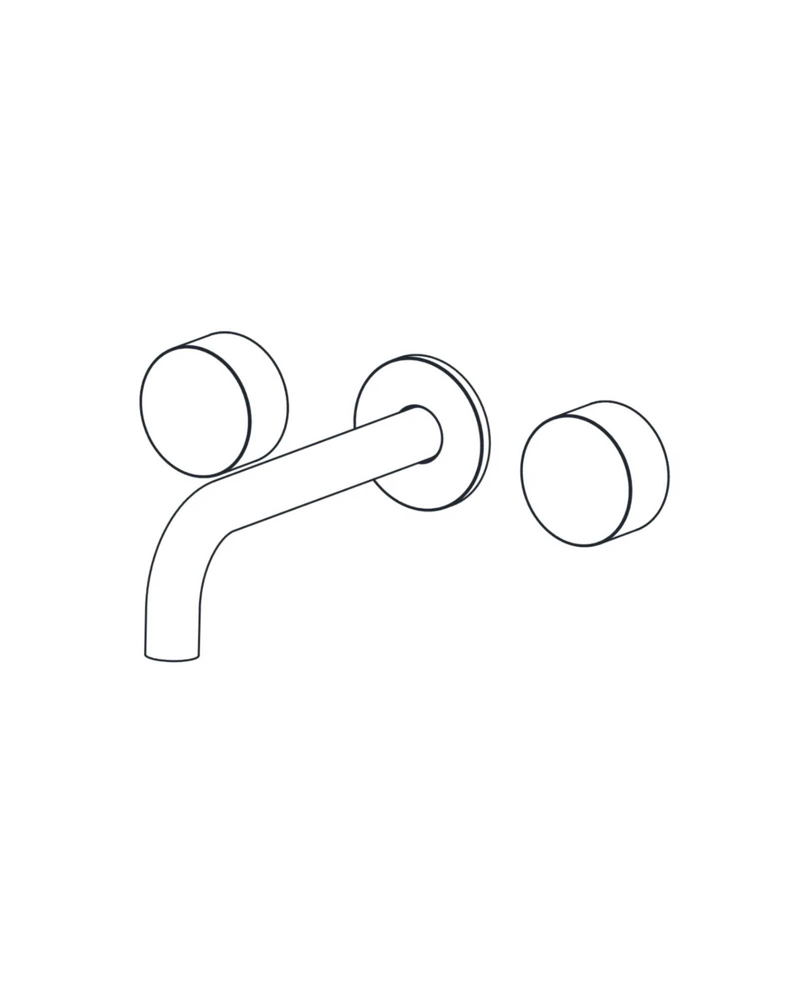 Wall-mount Tub Filler