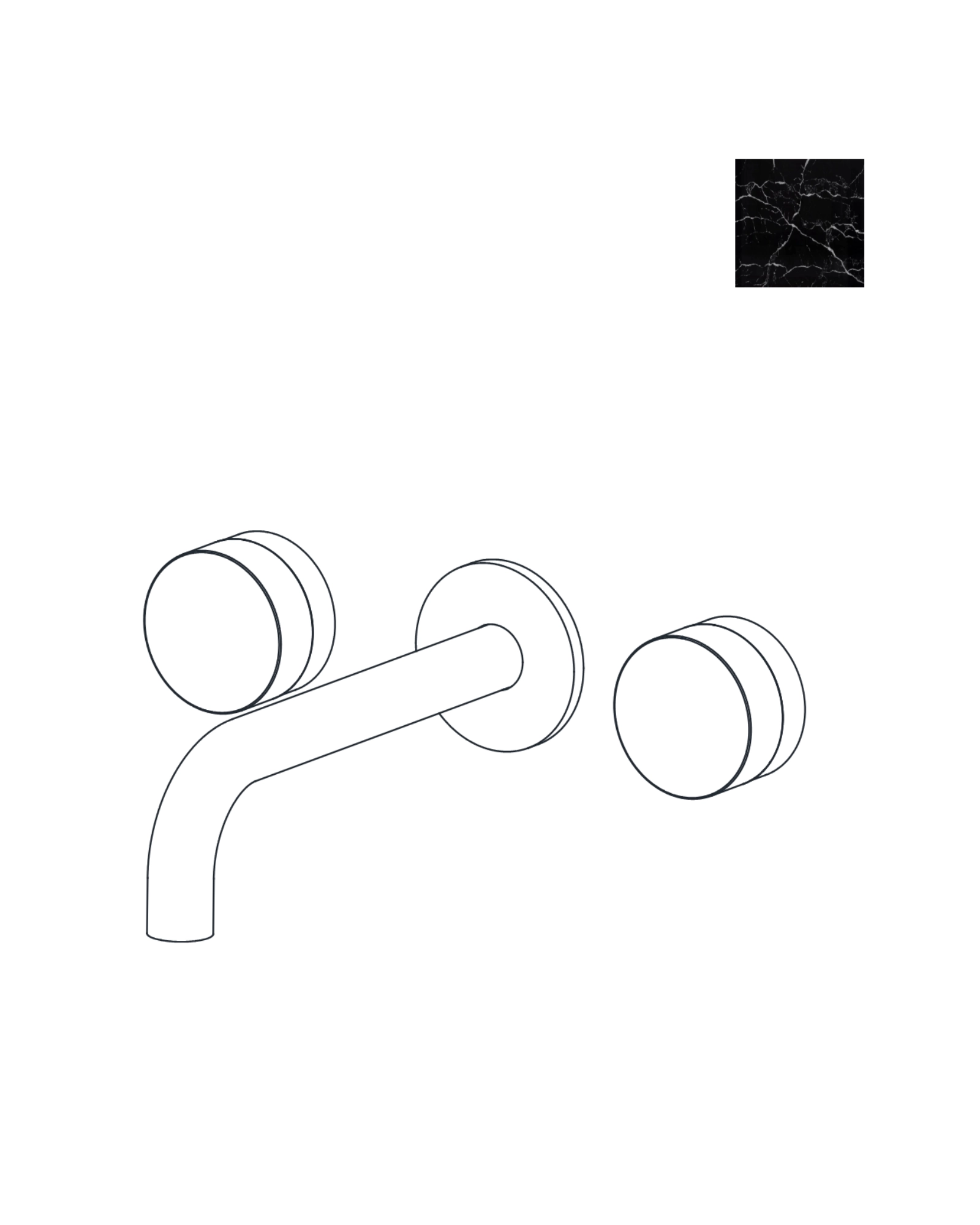 Wall-mount Tub Filler
