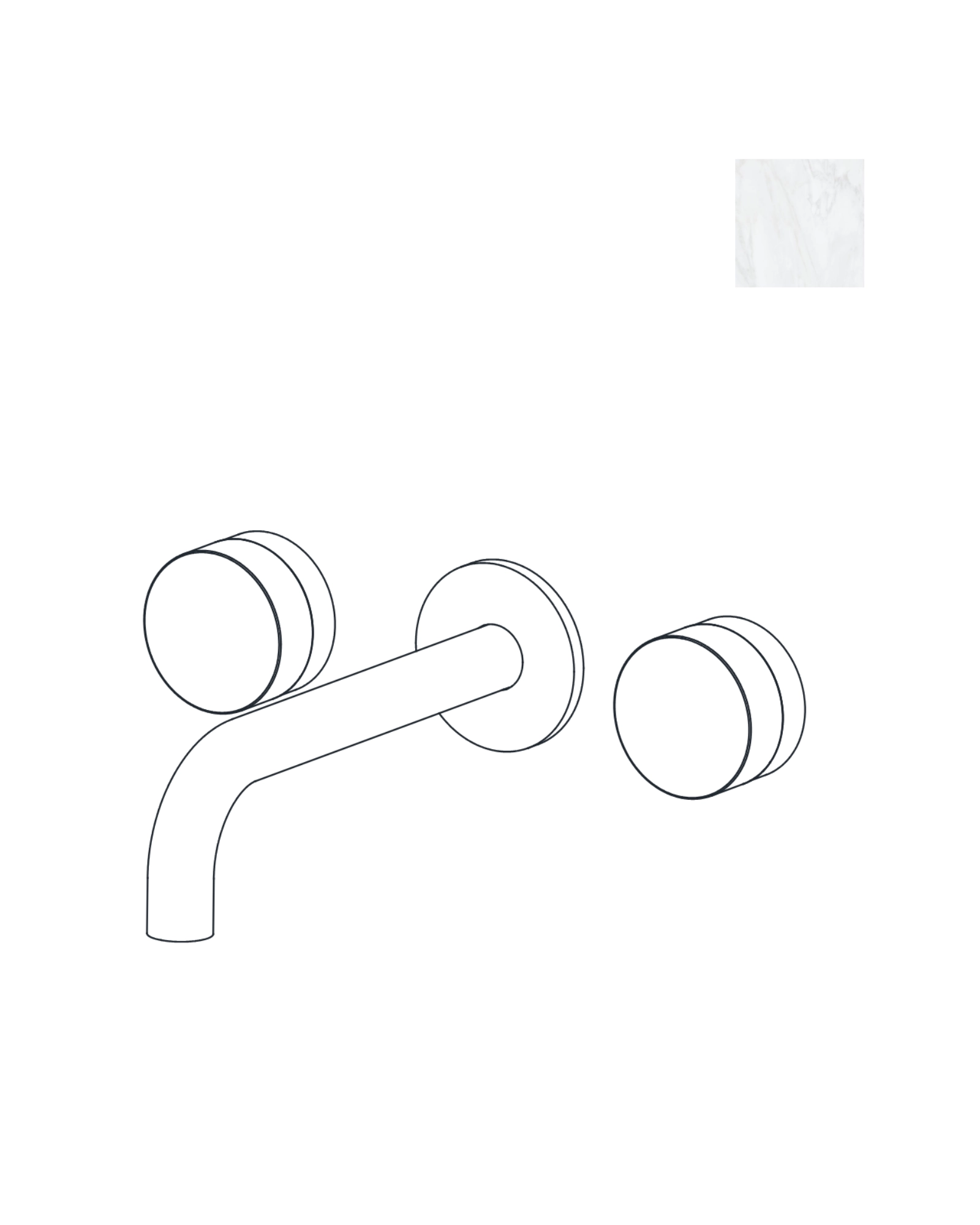 Wall-mount Tub Filler