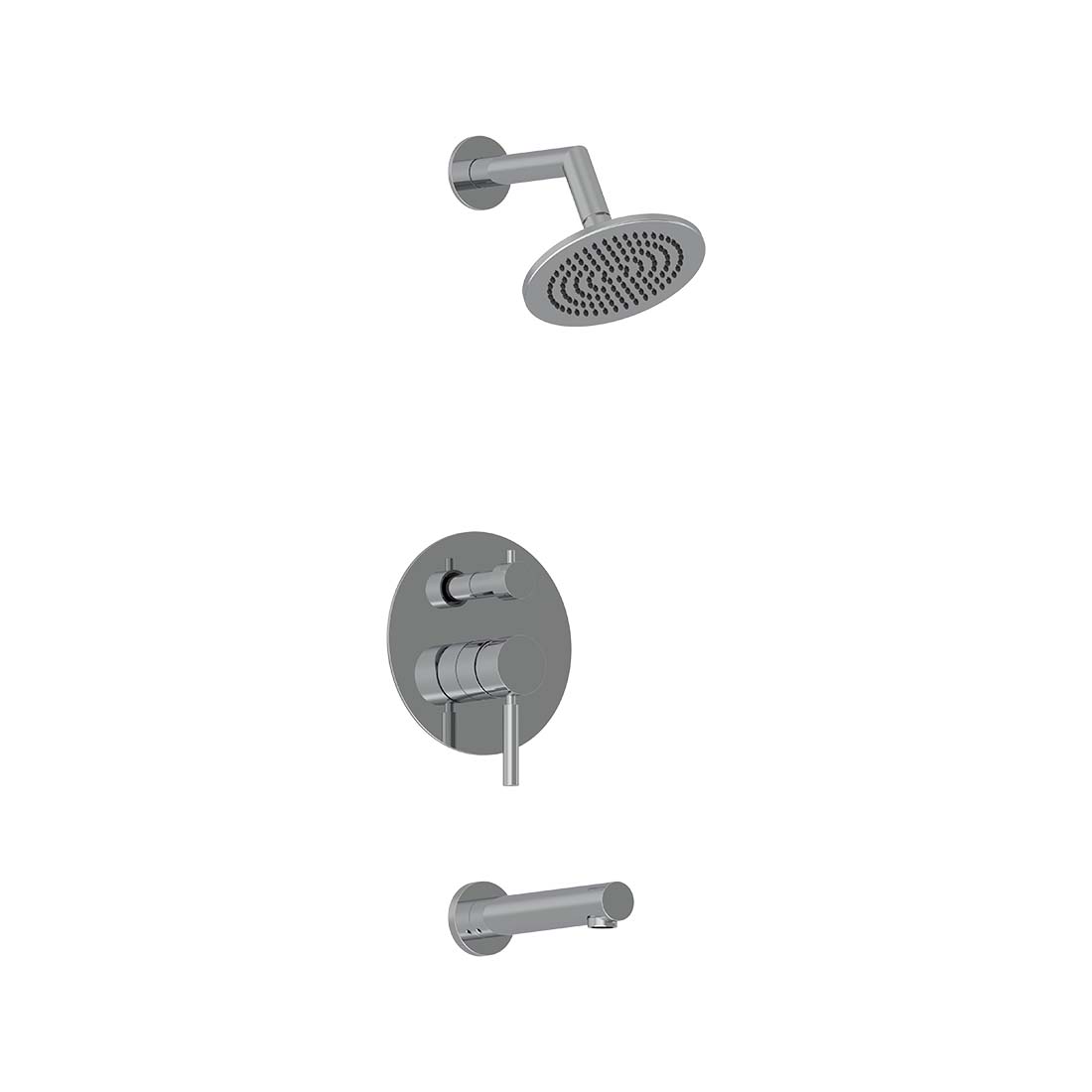 2-Way Pressure Balance Tub and Shower Trim Set