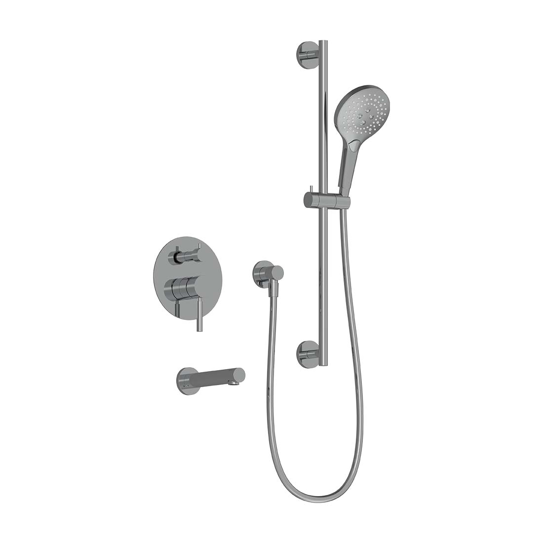 2-Way Pressure Balance Tub and Shower Trim Set