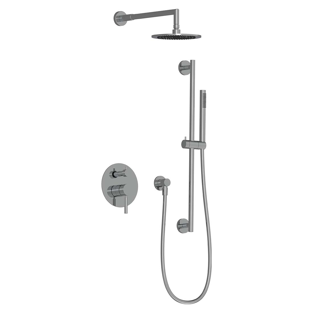 2-Way Pressure Balance Shower Trim Set