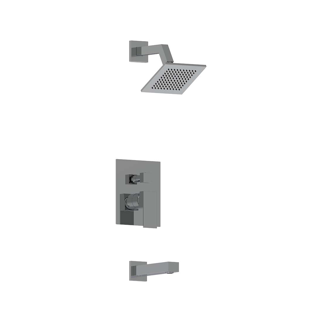 2-Way Pressure Balance Tub and Shower Trim Set