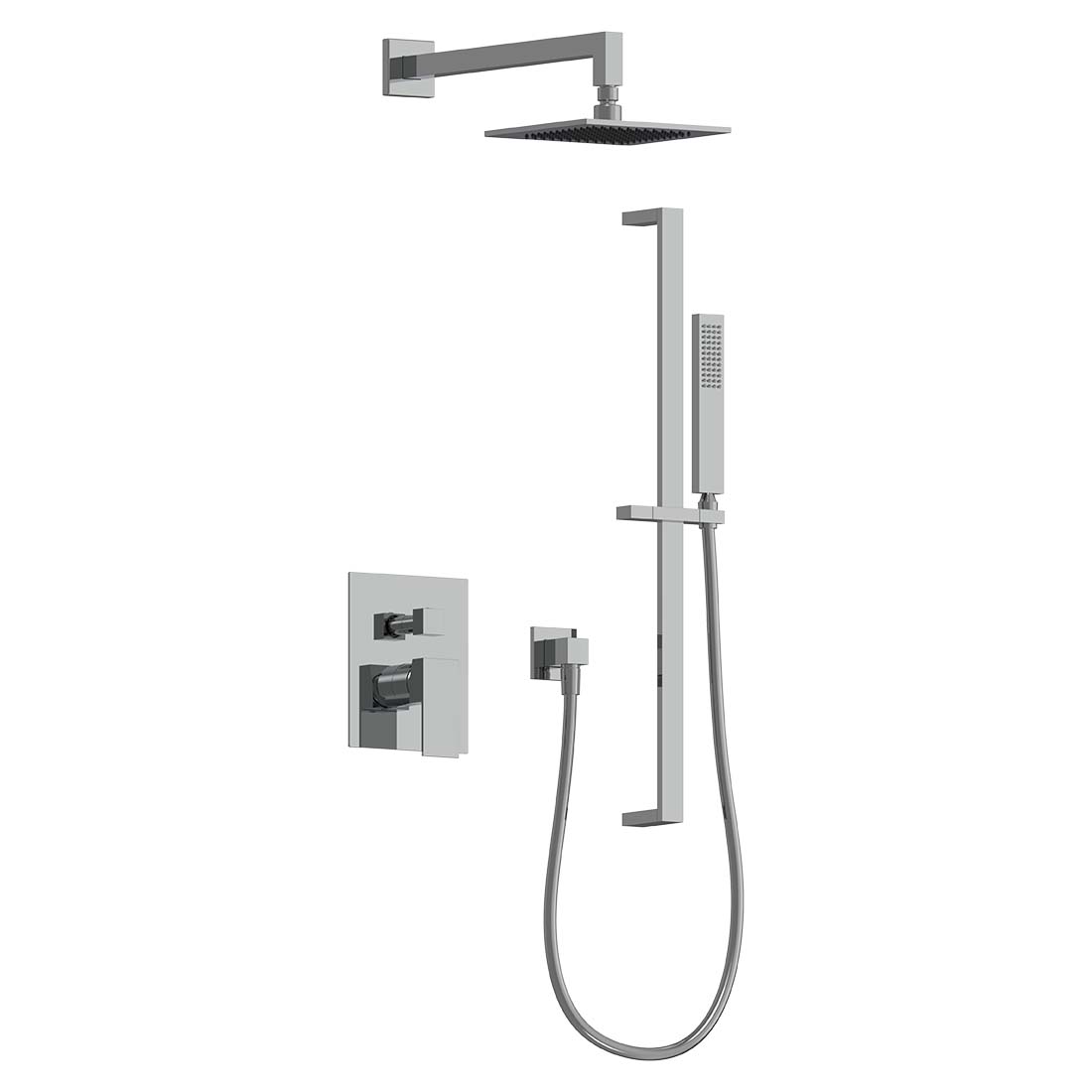 2-Way Pressure Balance Shower Trim Set