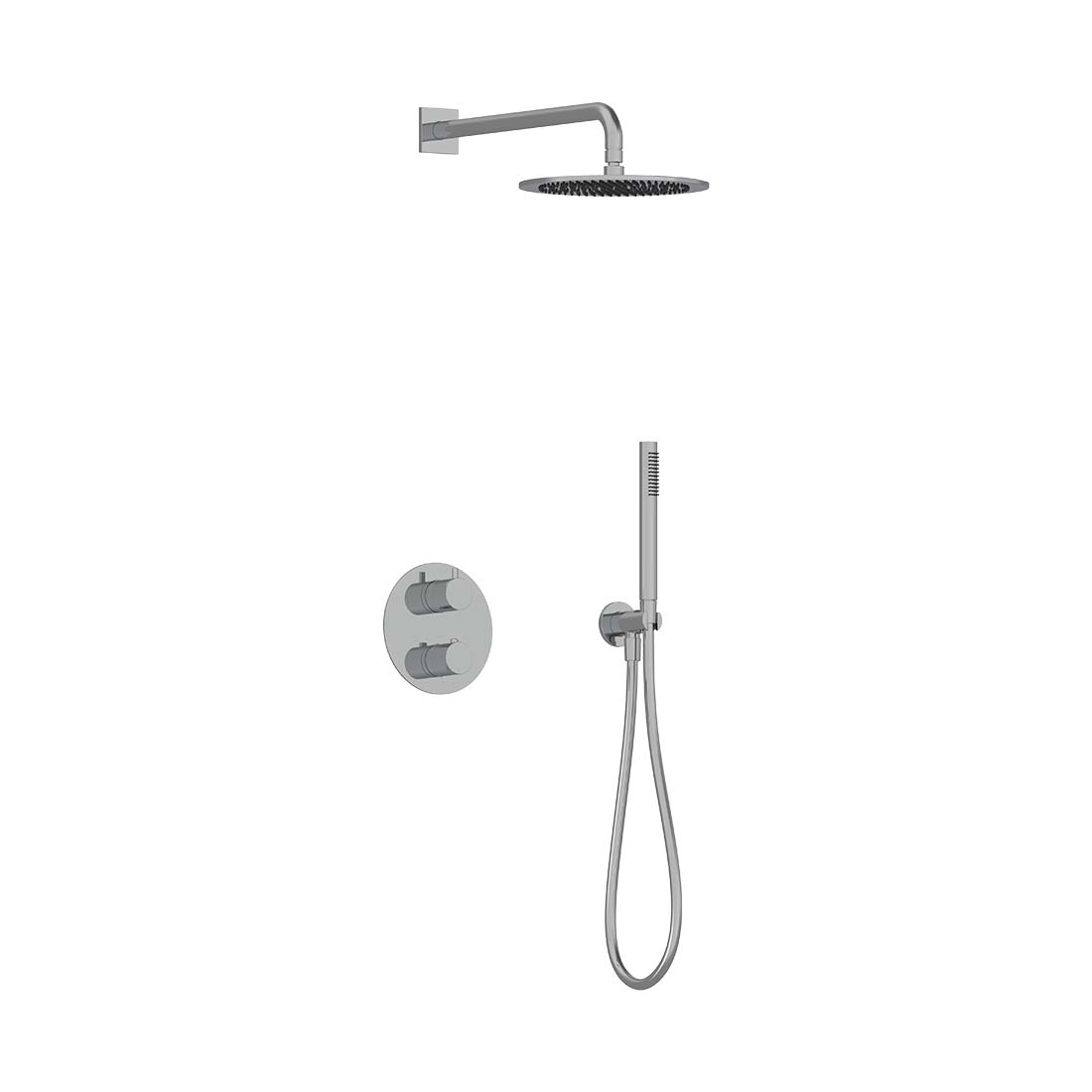 2-Way Thermostatic Shower Trim Set