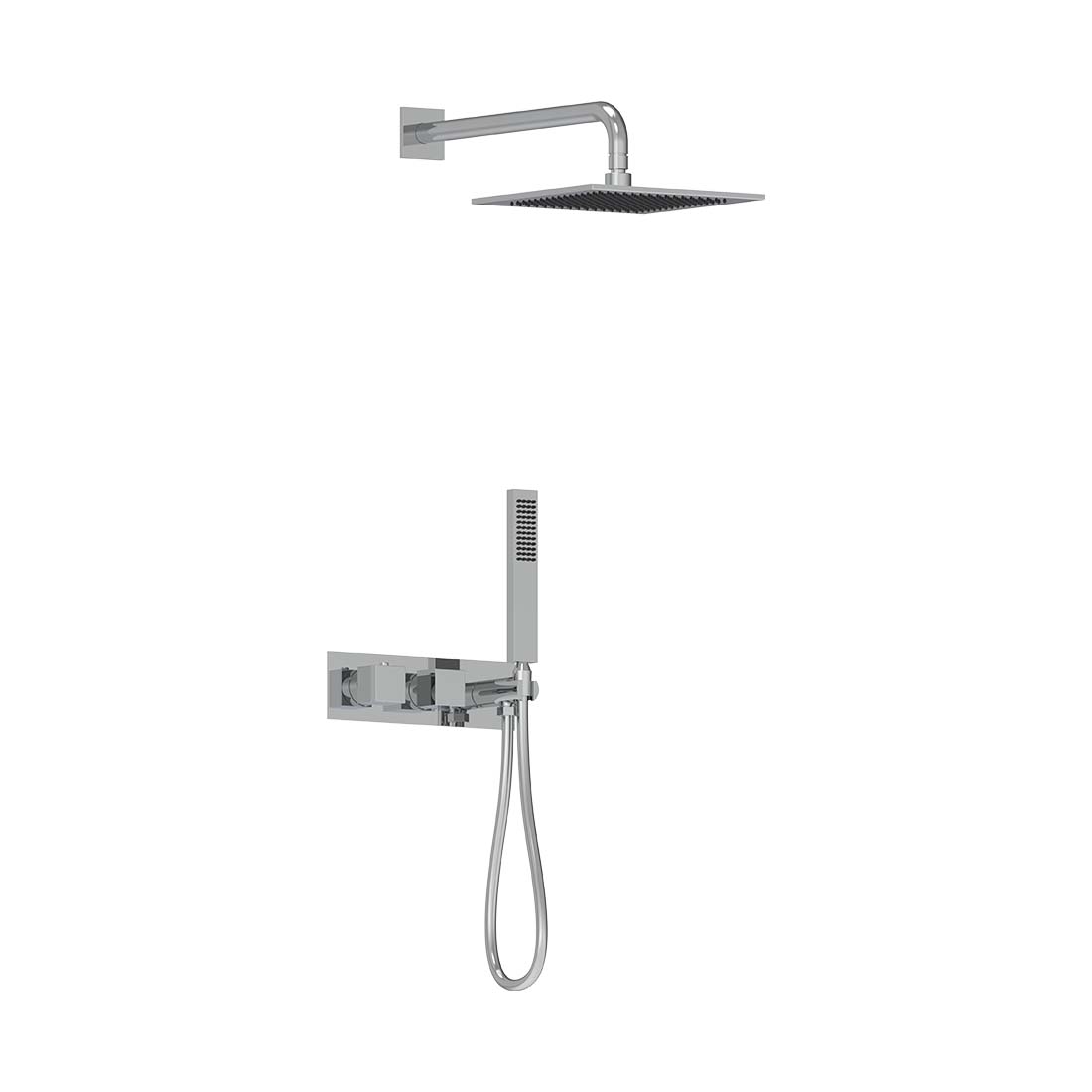 2-Way Thermostatic Shower Trim Set
