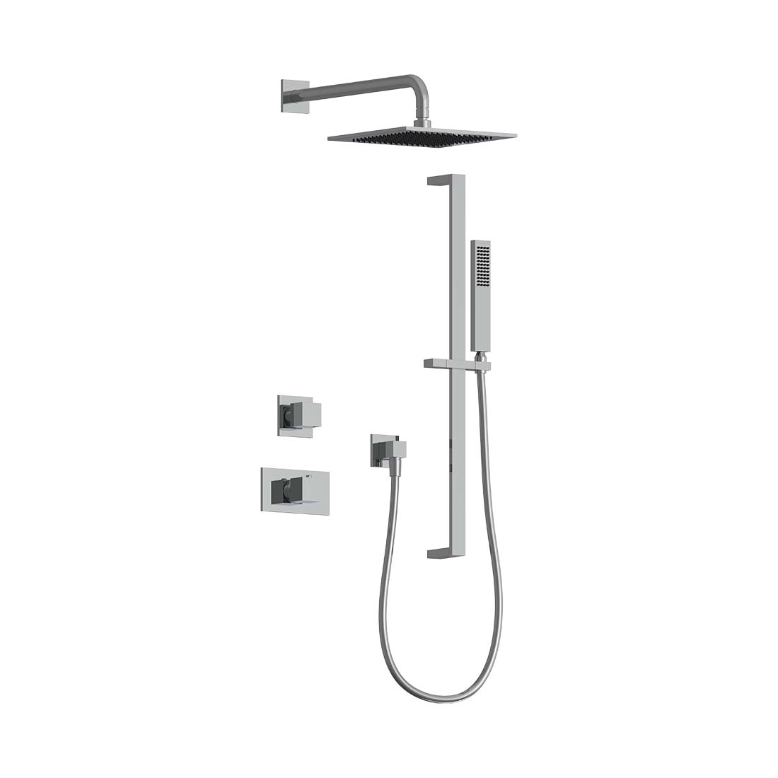 2-Way Thermostatic Shower Trim Set