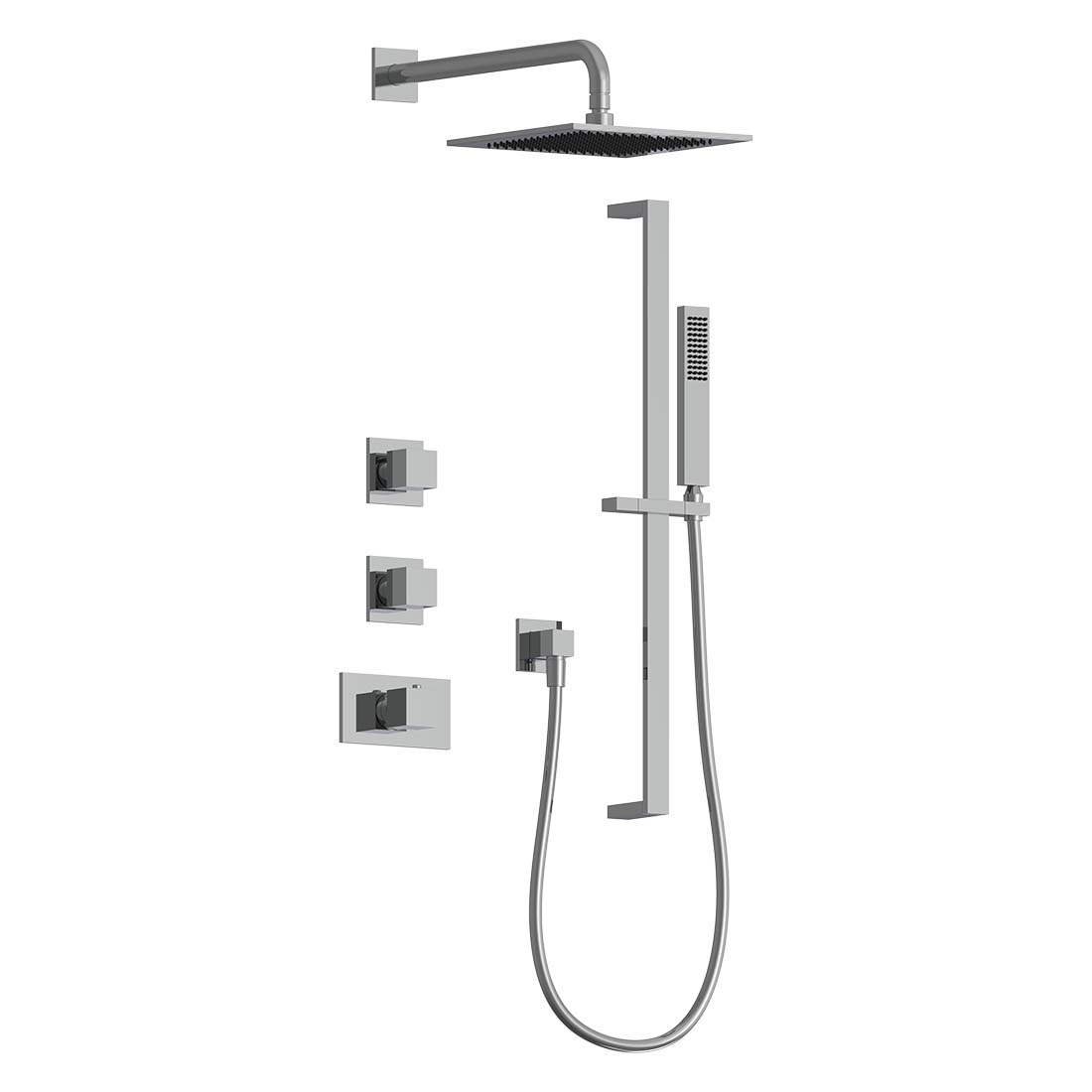 2-Way Thermostatic Shower Trim Set