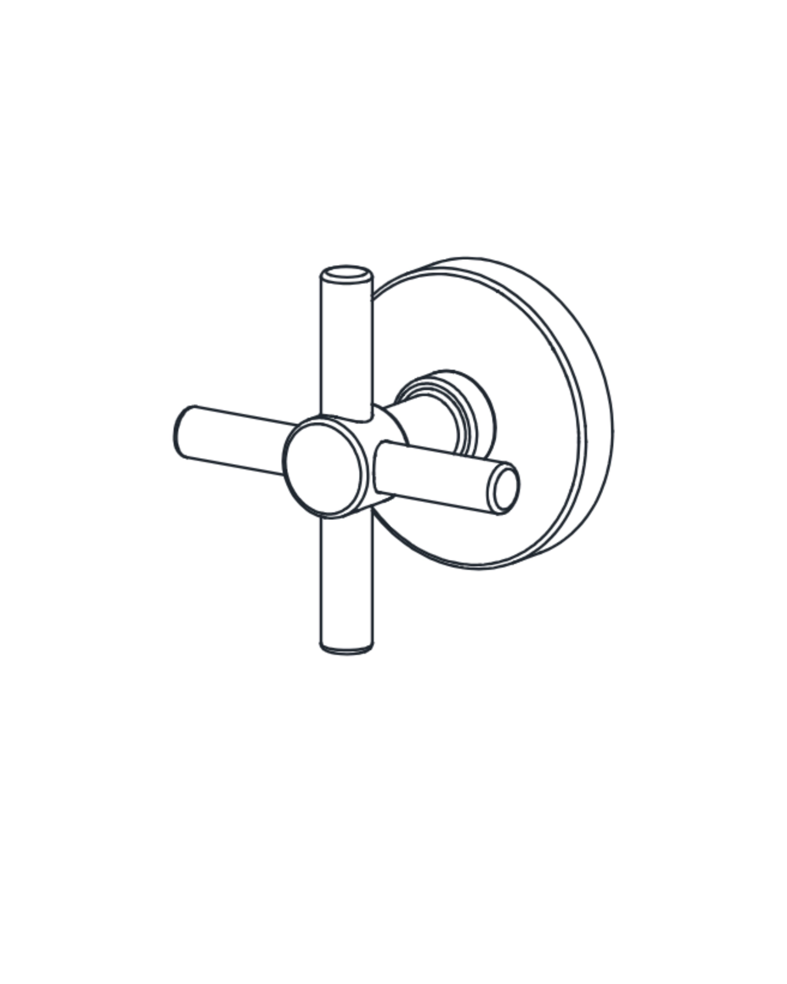 3/4" Volume Control Valve Trim