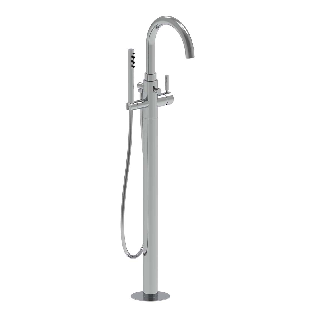 Floor-Mounted Tub Filler