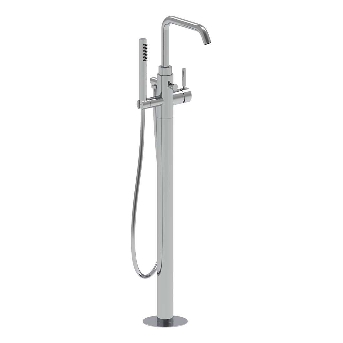 Floor-Mounted Tub Filler