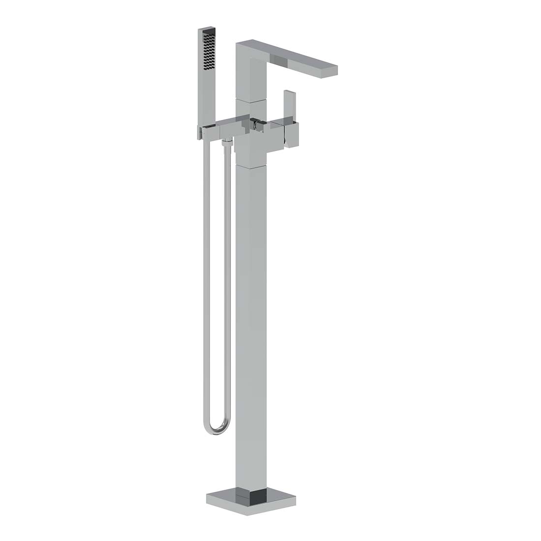 Floor-Mounted Tub Filler