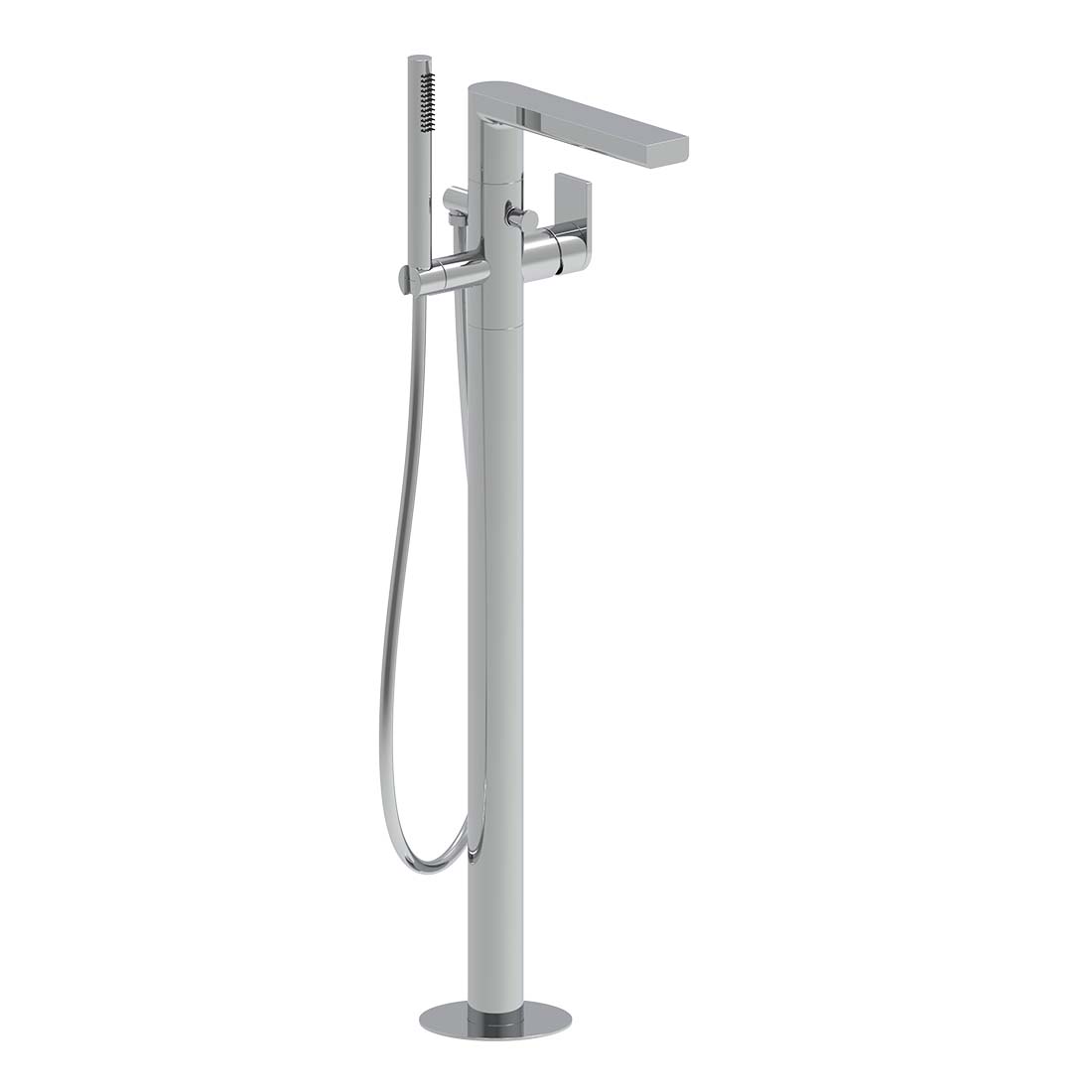 Floor-Mounted Tub Filler