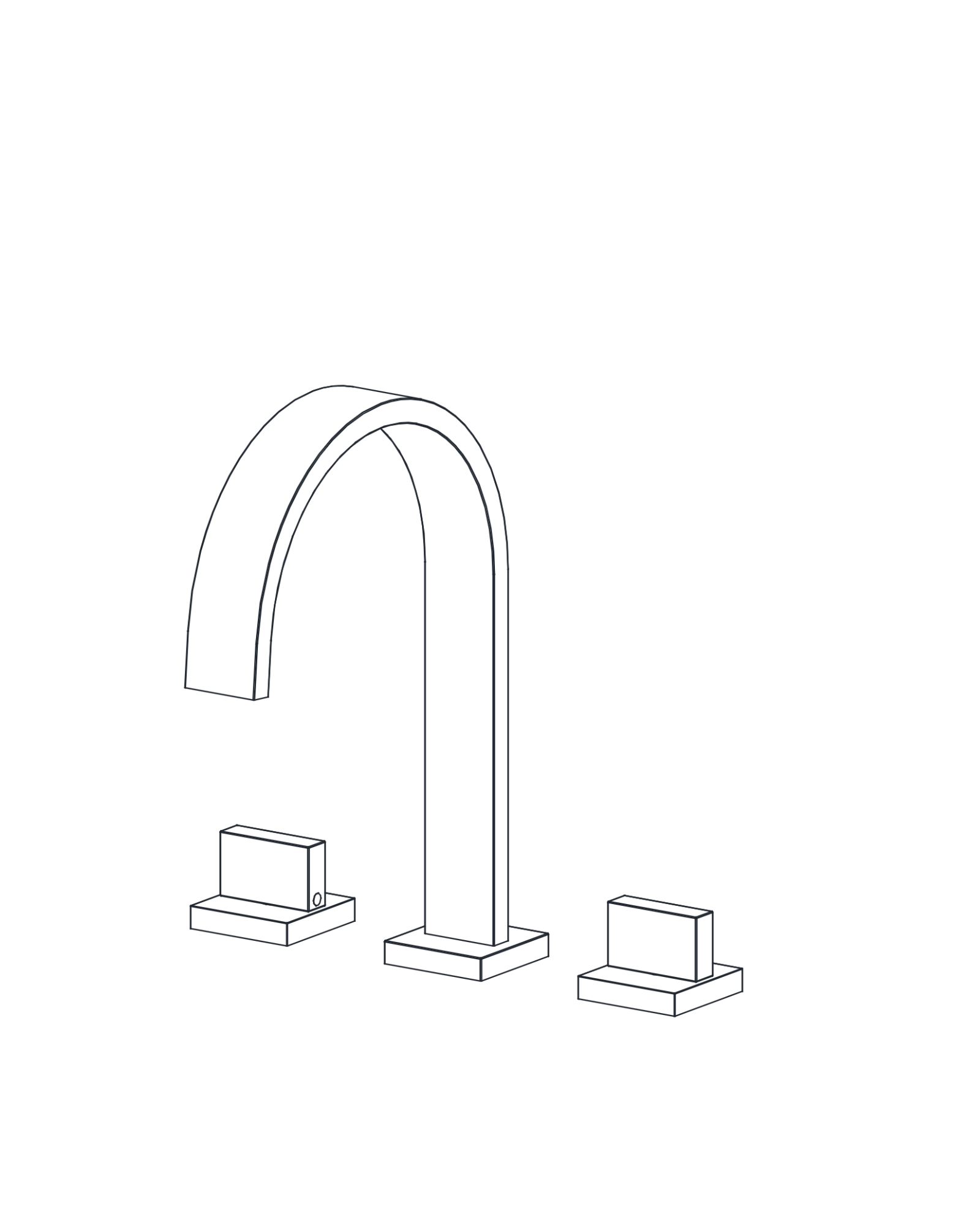 Deck-Mounted Tub Filler
