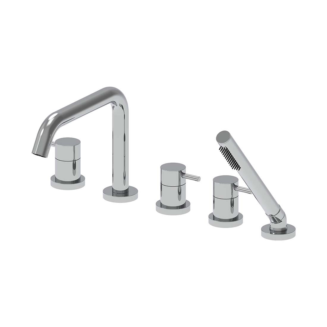 Deck-Mounted Tub Filler